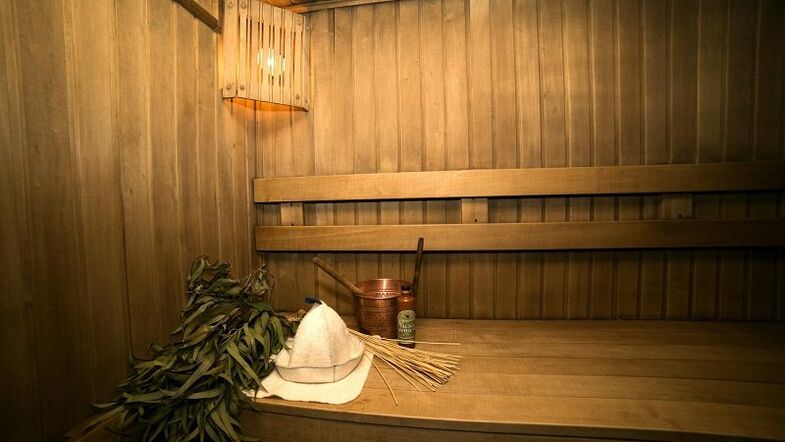 sauna a vapor para varizes